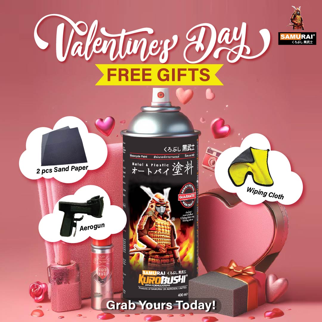 Samurai Exclusive Valentine's Day Promo!